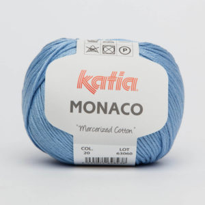 Katia Monaco - fir de bumbac mercerizat pt crosetat si tricotat