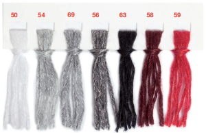 Culori Kiss_fir de tricotat și croșetat 50% lână merino, 50% poliamidă