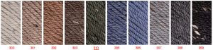 Culori_Merino Tweed_fir de tricotat și croșetat din lână, acril și vâscoză