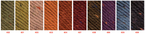 Culori_Merino Tweed_fir de tricotat și croșetat din lână, acril și vâscoză