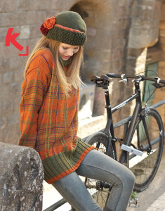 Merino Tweed_fir de tricotat și croșetat din lână, acril și vâscoză
