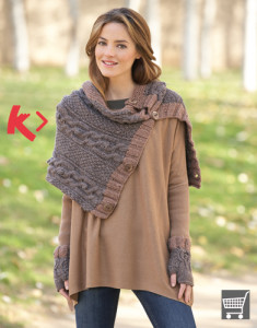Merino Tweed_fir de tricotat și croșetat din lână, acril și vâscoză