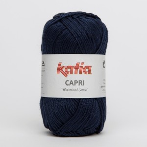 CAPRI 82066 Bleumarin Fir de Bumbac Mercerizat Subtire pt Crosetat Sandale si Papuci