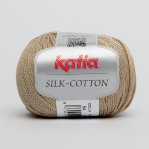 (fir de tricotat și croșetat din 50% mătase, 50% bumbac) SILK COTTON 54