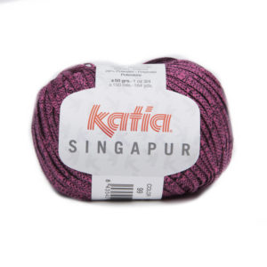 SINGAPUR-99- fir panglica bumbac si poliester pt crosetat si tricotat Katia