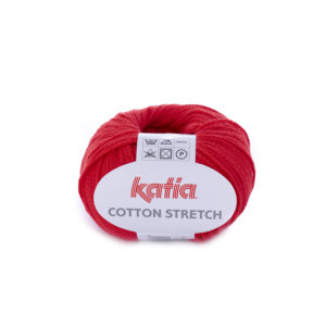 cotton strecth katia rosu 33 fir crosetat usor elastic