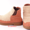 Bocanci Crosetati Handmade pe Talpa Orient Sport CrochetDecor