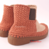 Ghete Crosetate Manual pe Talpa cu Gauri Orient Sport CrochetDecor