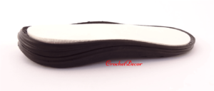 Talpa Barbateasca pt Espadrile Crosetate - Picior Lat