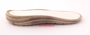 Talpa lata pt papuci crosetati - Akim Talpa Barbati
