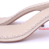 Talpi CrochetDecor cu Toc pt Pantofi Crosetati si Sandale Crosetate