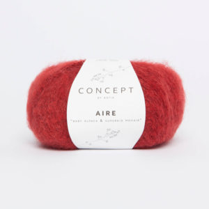 Fir Tricotat Baby Alpaca si Mohair - Katia Concept Aire