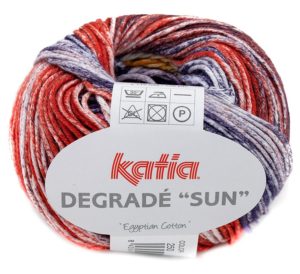 Bumbac Egiptean Degrade Sun pt Incaltaminte Crosetata