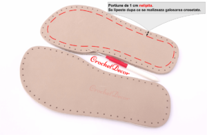 Talpa Subtire si Flexibla Vibram pentru Sandale Crosetate - Slim CrochetDecor
