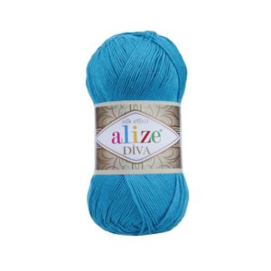 245 Albastru Alize Dive Silky Effect For de Crosetat Incaltaminte