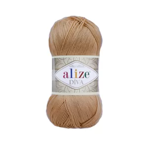 Fir de tricotat si crosetat Alize Diva Silky Effect_Cod _369_Caramel