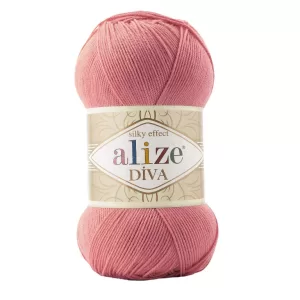 Fir de tricotat si crosetat Alize Diva Silky Effect_Cod _619_Coral