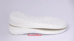 Talpi Platforma Ortopedica Epa PU Sofia cu Gauri pt Sandale Crosetate Manual - CrochetDecor