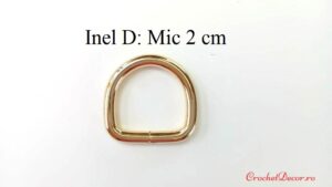 2_Inel D_Mic 2 cm Auriu