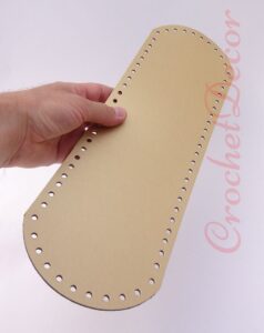 Baza Piele Aurie Posete si Genti Crosetate Manual