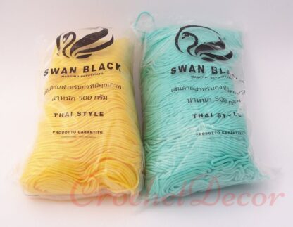 Fir Şnur Swan Black pt. Poşete Croşetate - imagine 31