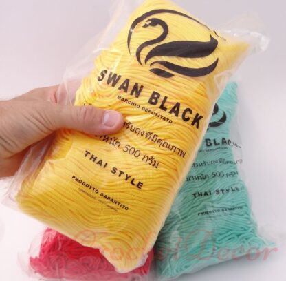 Fir Şnur Swan Black pt. Poşete Croşetate - imagine 30