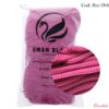 Fir de tricotat si crosetat genti Swan Black Roz Orhidee - 037