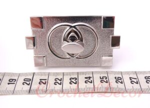 Inchizatoare Metalica Argnitie Inox Genti Crosetate - OLIM