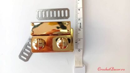 Inchizatoare metalica GIULIA prindere cu cleme_posete crosetate_6