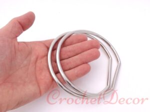 Manere Metalice Tip Inel Larg pt Genti Crosetate Manual