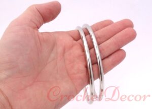 Manere Metalice Tip Inel pt Genti si Posete Crosetate Manual