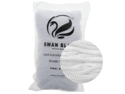 Swan Black Fir Snur Cord pt Posete si Genti Crosetate Alb SW5 - 020 Bianco