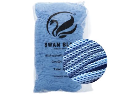 Swan Black Fir Snur Cord pt Posete si Genti Crosetate Albastru SW5 080 Azzurro