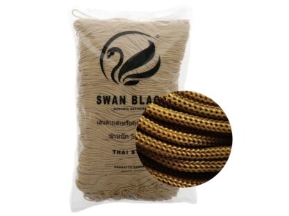 Swan Black Fir Snur Cord pt Posete si Genti Crosetate Auriu SW5 036 Oro