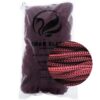 Swan Black Fir Snur Cord pt Posete si Genti Crosetate Bordo SW5 007 Bordeaux