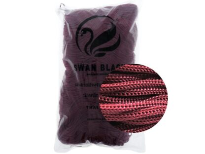 Swan Black Fir Snur Cord pt Posete si Genti Crosetate Bordo SW5 007 Bordeaux