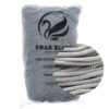 Swan Black Fir Snur Cord pt Posete si Genti Crosetate Gri Perlat SW5 029 Grigio Perla