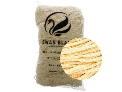 Swan Black Fir Snur Cord pt Posete si Genti Crosetate Unt Galbui Auriu SW5 022 Burro