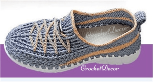 Adidasi Crosetati Athlete CrochetDecor