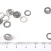 Ocheti Metalici pt Sireturi Papuci Crosetati