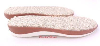 Talpi Lady CrochetDecor pt Sandale Crosetate Manual