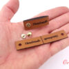 Etichete Hand Made Bucla cu Surub Auriu