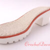 Talpa Anabelle CrochetDecor pt Crosetat Sandale