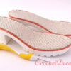 Talpi Anabelle pt Sandale Crosetate CrochetDecor
