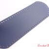 Baza pentru fund de geanta perforata_petra_36x12 cm_culoare Albastru