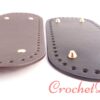Baze de Genti Crosetate cu Picioruse Piele Ecologica Perforata