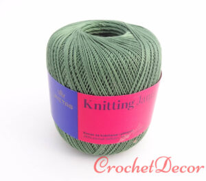 Fir Crosetat Bumbac Mercerizat Janja Unitas Croatia Verde Deschis 13