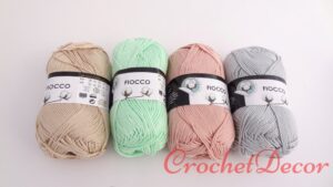 Fir de Crosetat Incaltaminte Bumbac Mercerizat