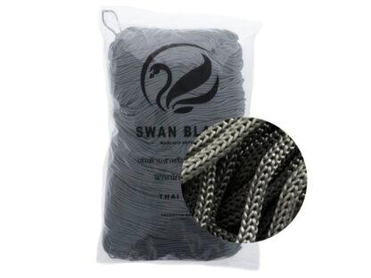 Fir de crosetat genti tip snur_Swan Black_Gri