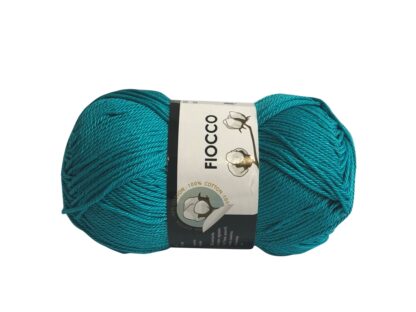 Fir de crosetat si tricotat bumbac mercerizat FIOCCO - SMARALD 7637